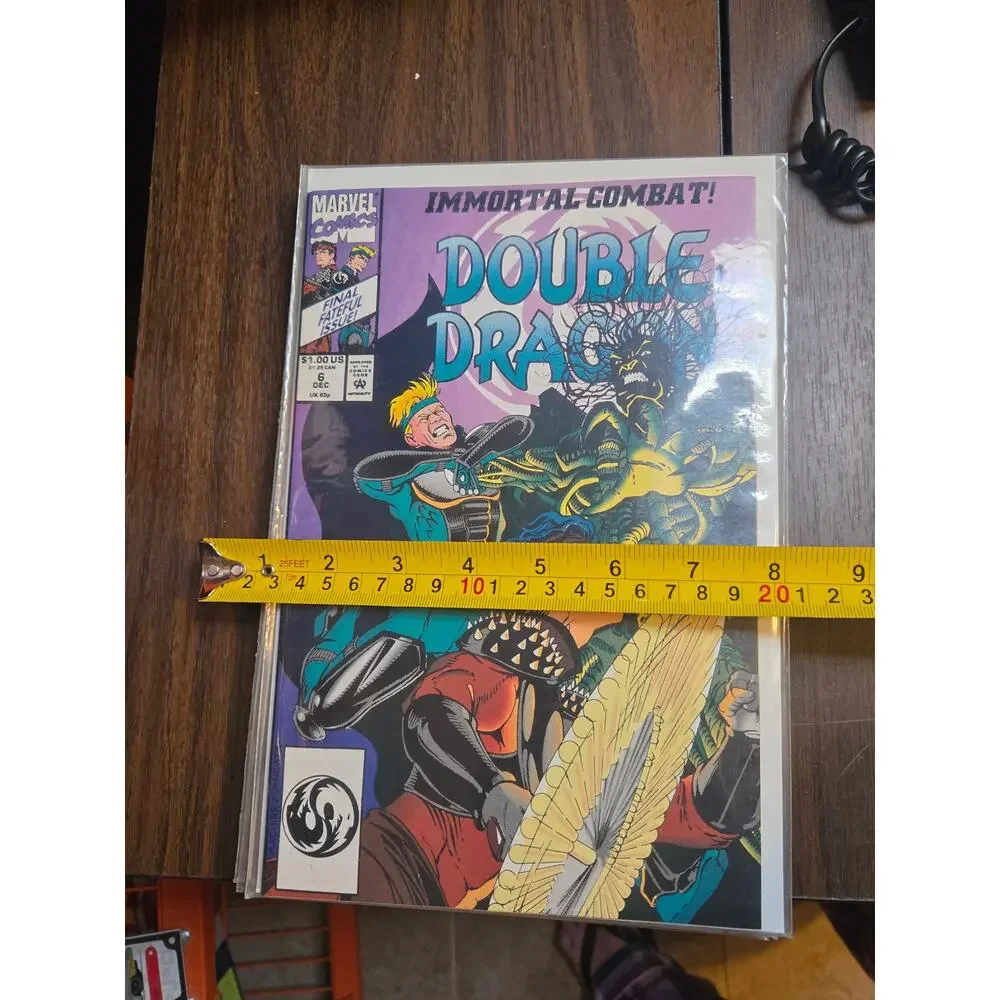 Double Dragon #1-6 Complete Set Marvel Comics 1991 Video Game Comic Series